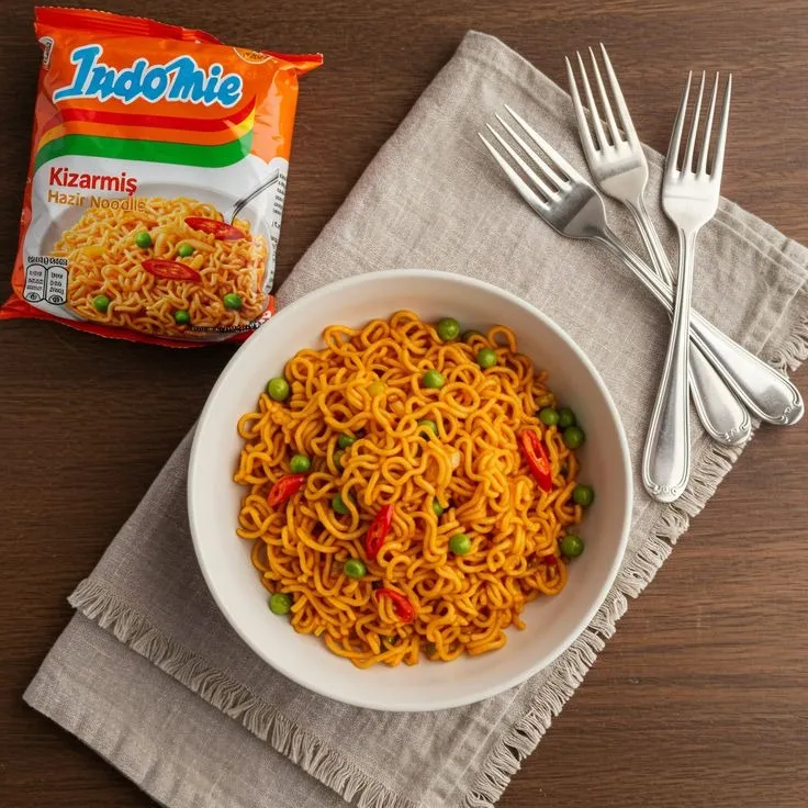Spicy Indomie Noodles Fast Food