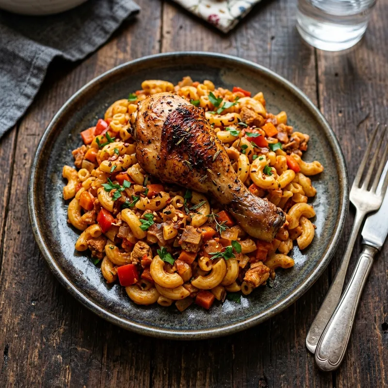 Mini Pasta w/ Drumstick
